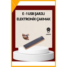 Esplendor Plazma Ark Elektronik Çakmak USB Şarj Edilebilir LED Göstergeli Dokunmatik