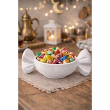 Özbience Şeker Tasarımlı Sunumluk ve Şekerlik, Dekoratif Atıştırmalık Kasesi