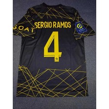 P.s.g 2023/24 Yeni Sezon Sergio Ramos Örümcek Desenli Alternatif Forması