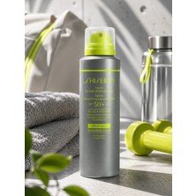 Shiseido SPF50 Güneş Spreyi 150 ml – Yüz & Vücut Için Şeffaf, Suya Dayanıklı & Pratik Güneş Koruyucuv