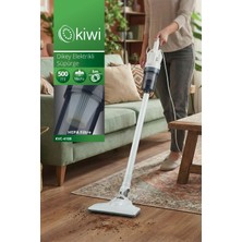 Özbience Dikey Elektrikli Süpürge, Güçlü Temizlik, Hafif ve Kullanışlı Beyaz