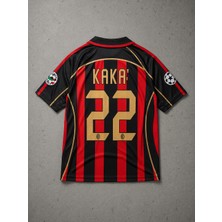 Andream Kaka Ac Milan Efsane Nostalji  Yetişkin Unisex Futbol Forması Üst Takım