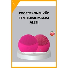 Esplendor Su Geçirmez Şarjlı Yüz Temizleme ve Masaj Cihazı 3 Fonksiyonlu Silikon