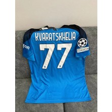 Napoli 2023/24 Yeni Sezon Kvaratskhelıa Iç Saha Forması
