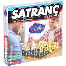 Özbience Doğal Ahşap Satranç Takımı, Zarif ve Dayanıklı Masa Oyunu