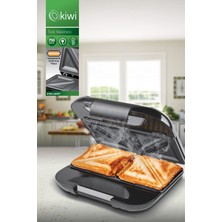 Woodhub Yapışmaz Plakalı Tost Makinesi, Pratik ve Lezzetli Tostlar Için
