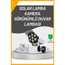 Esplendor Güneş Enerjili Hareket Sensörlü 77 LED Dış Mekân Güvenlik Lambası Kukla Kamera