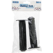 Ulu Pazarlama 2 Pcs Set Siyah - Silikon Bisiklet Elcik (5570)