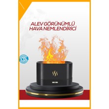 Esplendor Alev Efektli LED Oda Nemlendirici Kumandalı Buhar Makinesi