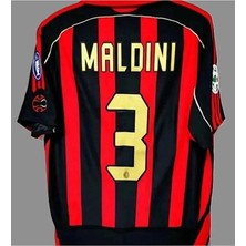 Maldini 2007 Sezonu M'ilan Efsane Yetişkin Nostalji FORMASI(RED)62363635