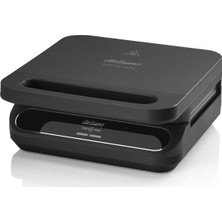 Arzum Mini 750W Tost Makinesi, 2 Dilim Kapasiteli, Siyah, Pratik ve Şık Tasarım
