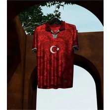 Türkiye Milli Takım Özel Tasarımlı Şık Kısa Kollu Yetişkin Forması