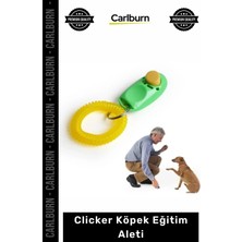 Carlburn Özel Üretim Profesyonel Evcil Hayvan Pozitif Pekiştirme Aparatı Komut Clicker Köpek Eğitim Aleti