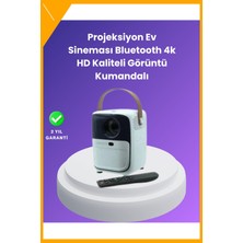 Esplendor Mini Projektör Çoklu Giriş Destekli HDMI USB Kulaklık Bluetooth