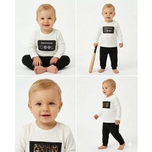Bemy Store 6/24 Ay Yazı Aksesuarlı Bebek Takımı
