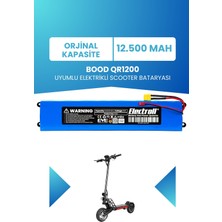 Electroll Bood Kickscooter QR1200 Batarya (Standart Kapasite) 48V 12.500MAH Elektrikli Scooter Bataryası