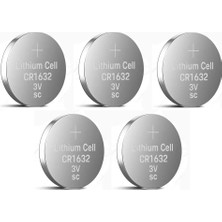 Ulu Pazarlama Yuma CR1632 Süper Lityum 3V 5’li Kart Düğme Pil