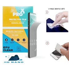 Tkgz Huwai Enjoy 90 PRO MAX Uyumlu NANO Ekran Koruyucu Esnek ULTRA İnce - MAXXPRO - HD ŞEFFAF