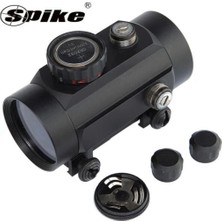 Ulu Pazarlama Tactical 1X40MM Red & Green Dot Sight  Geniş Görüş Açısı, Taktik Reflex Nişangâh  22MM