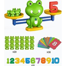 Özbience Eğitici Montessori Matematik Dengesi Kurbağalı Terazi ile Sayma ve Zeka Gelişimi
