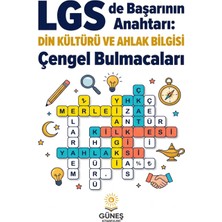 Güneş Kitabevleri Lgs Din Kültürü ve Ahlak Bilgisi Çengel Bulmacaları