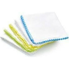 PremiumPort Yumuşak ve Hafif Bebek Penye Mendil Seti, 6'lı Paket
