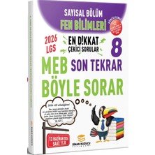 Sinan Kuzucu Yayınları 2026 Lgs Sayısal Bölüm Son Tekrar Fen Bilimleri Soru Bankası