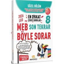 Sinan Kuzucu Yayınları 2026 Lgs Son Tekrar Sözel Soru Bankası