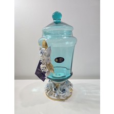 Özbience Şeffaf Kristal Şekerlik ve Kurabiyelik, Zarif Tasarım, Şık Dekorasyon