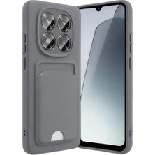 Ulu Pazarlama Xiaomi Redmi Note 15 Pro 4g Kelvin Kartvizitli Silikon - Gri