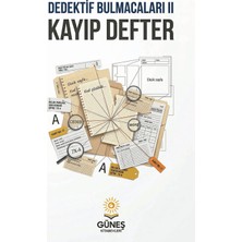 Güneş Kitabevleri Dedektif Bulmacaları 2 Kayıp Defter