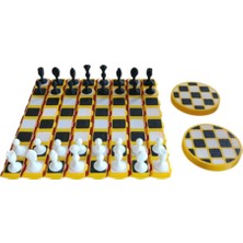 Özbience Renkli Satranç Takımı, Eğlenceli ve Öğretici Taşlar Seti