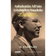 Hece Yayınları Sebahattin Ali'nin Gözünden Anadolu