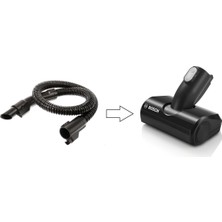Bosch Unlimited Serie 6-8 Şarjlı Süpürge Hortumu ve Mini Turbo Fırça