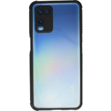 Ulu Pazarlama Oppo A54 4g Kılıf Miami Şeffaf Silikon - Siyah