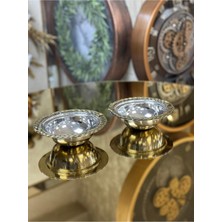 Özbience 2 Adet Pirinç Çerezlik, 15X4 Cm, Şık ve Kullanışlı Sunum Ürünü