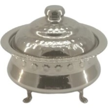 Özbience Bakır Ayaklı Büyük Şekerlik, Zarif ve Şık Sunum Için Ideal