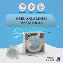 PremiumPort Burgu Desenli Şık Hediyelik Mumluk, Odaya Sıcaklık Katacak Tasarım