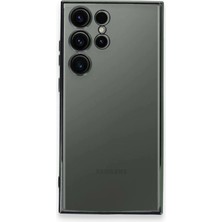Ulu Pazarlama Samsung Galaxy S23 Ultra Kılıf Razer Lensli Silikon - Yeşil