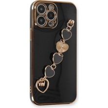 Ulu Pazarlama Apple Iphone 14 Pro Max Kılıf Esila Silikon - Siyah