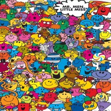 Gray Line Gry 14451 Puzzle 500 Mr Men Lisanslı 500 Parça Yetişkin Puzzle Nel1