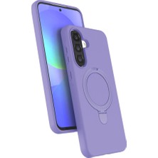 Ulu Pazarlama Samsung Galaxy A26 Regal Magsafe Standlı Kapak - Lila