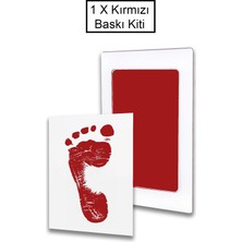 PremiumPort Bebek El ve Ayak Izi Seti, Temassız Mürekkep Baskı Kiti, Pati Hediyelik