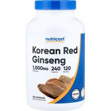 Nutricost Korean Red Asian Ginseng 240 Capsules