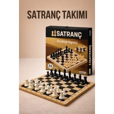 Özbience Yüksek Kaliteli Satranç Takımı, Zarif ve Dayanıklı Tasarım