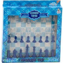 Özbience Mavi Satranç Takımı, Şık ve Dayanıklı Oyun Seti, Çocuk ve Yetişkinler Için