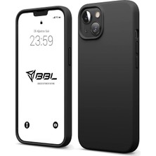 Dora Shopping iPhone 13/14 Kılıf Ince Sıvı Silikon 3 Katmanlı Tam Kaplamalı Yumuşak Jel Kauçuk Kılıf Kapak ()