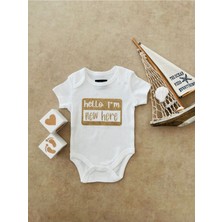 PremiumPort Sevimli ve Renkli Bebek Body/zıbın, Özel Tasarım, Yumuşak Kumaş