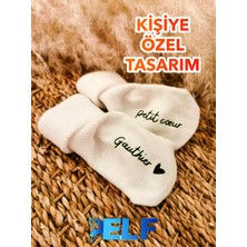 PremiumPort Kişiye Özel Renkli Yeni Doğan Çorap Seti, Yumuşak ve Rahat Tasarım