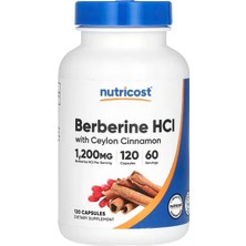 Nutricost Berberine Hcl With Ceylon Cinnamon 120 Capsules